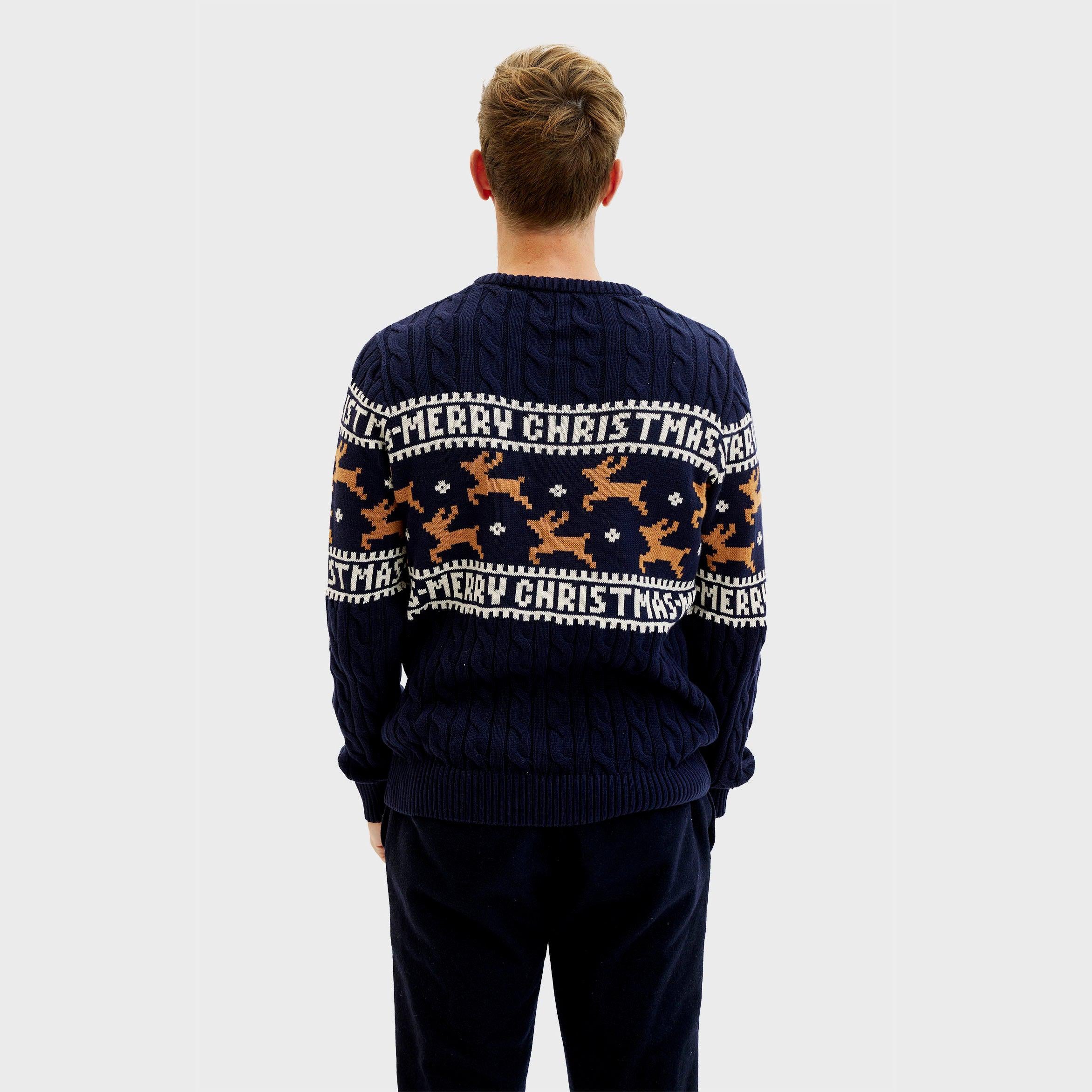 Le Pull De Noël Élegant - Homme